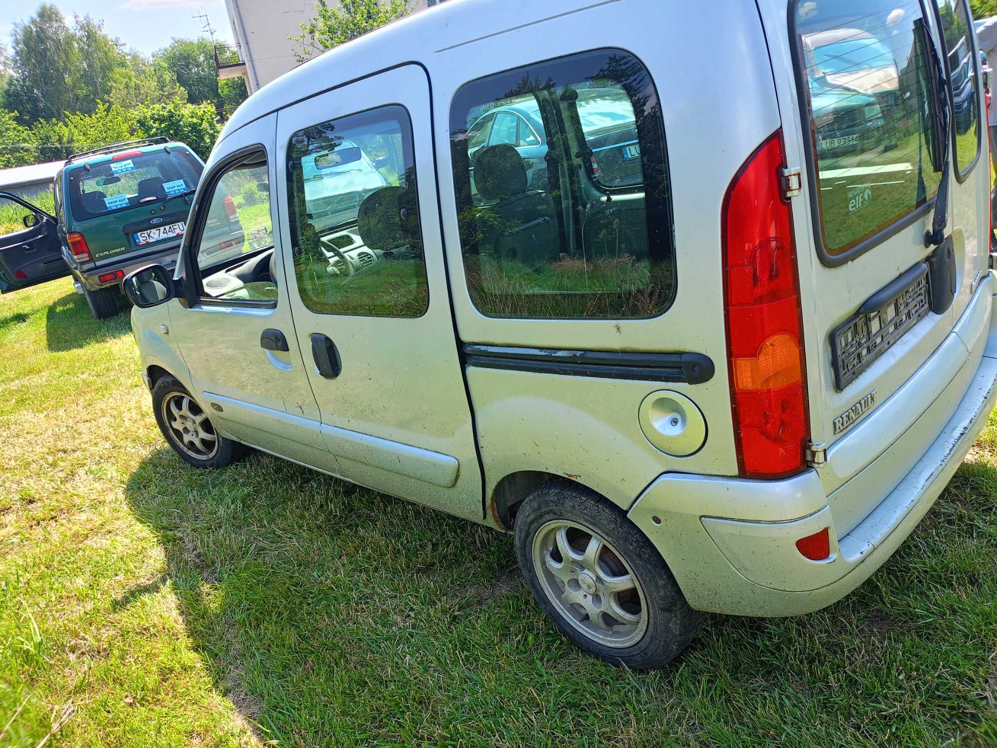Renault Kangoo 1.5 CDI części zderzak lampy drzwi klapsa