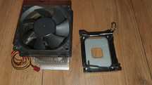 Chłodzenie procesora aluminiowe Soket 423 pod pierwsze Pentium 4 Retro