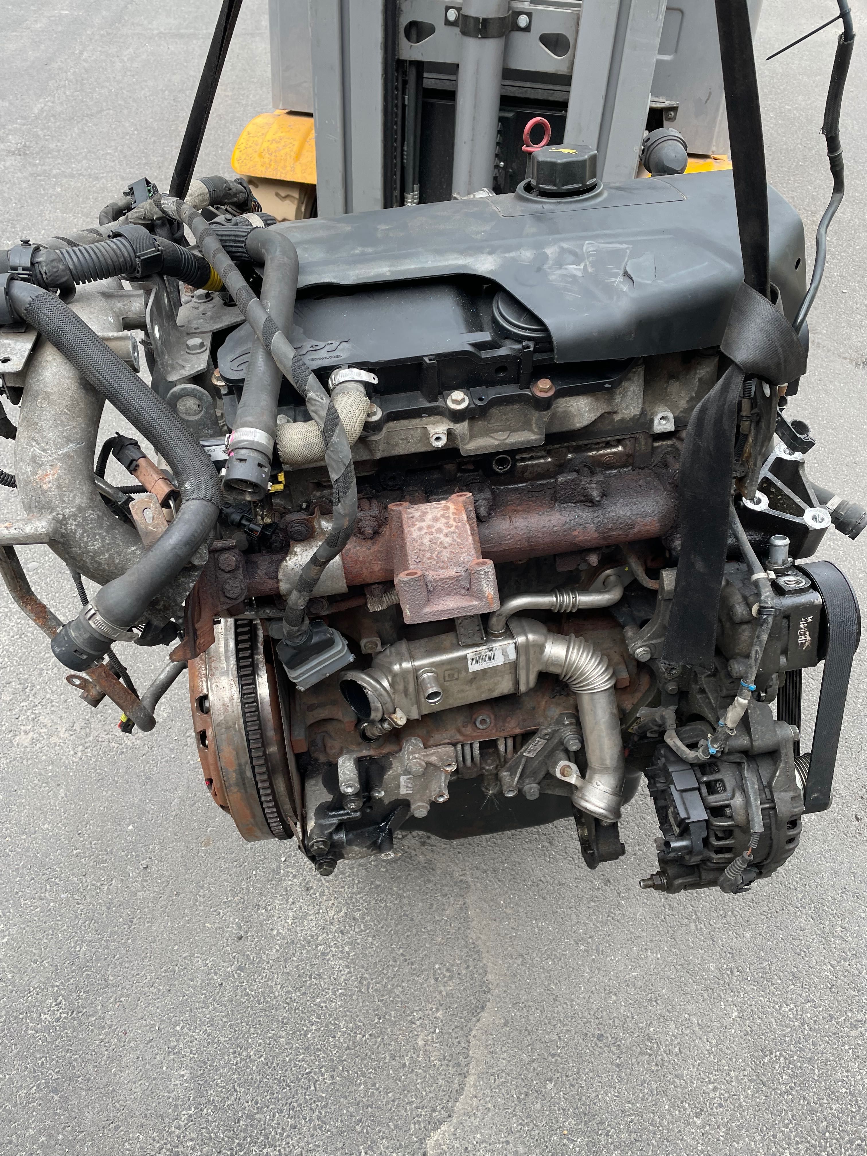 FIAT DUCATO 2.3 EURO 6 silnik kpl + układ paliwowy