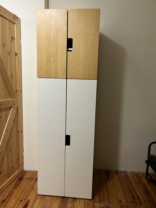Ikea stuva szafa 180x60x50 kosze drązek nadstawka