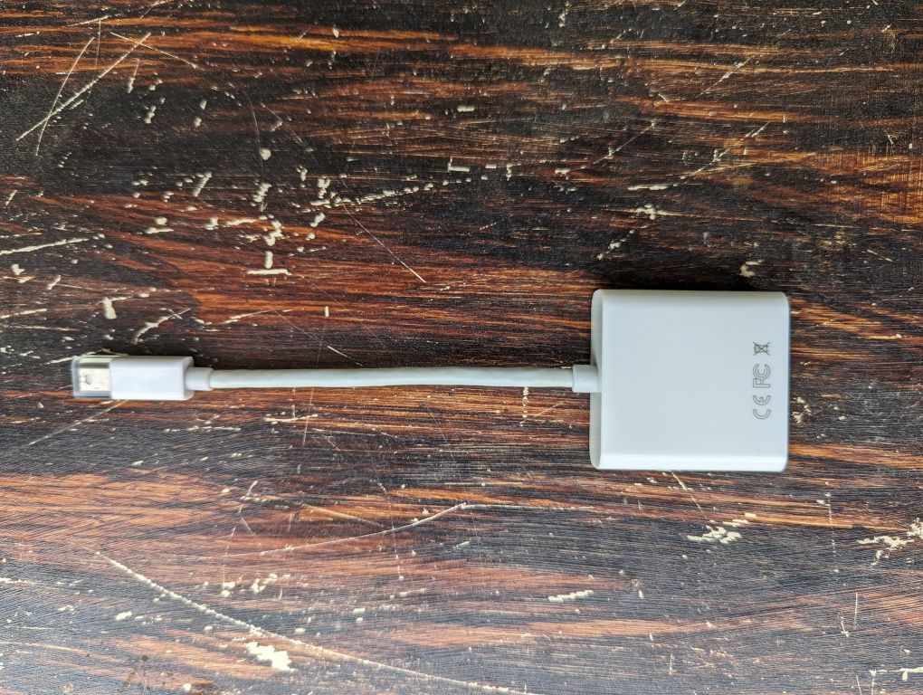 Przejściówka Adapter Mini Display Port (thunderbolt) to DVI