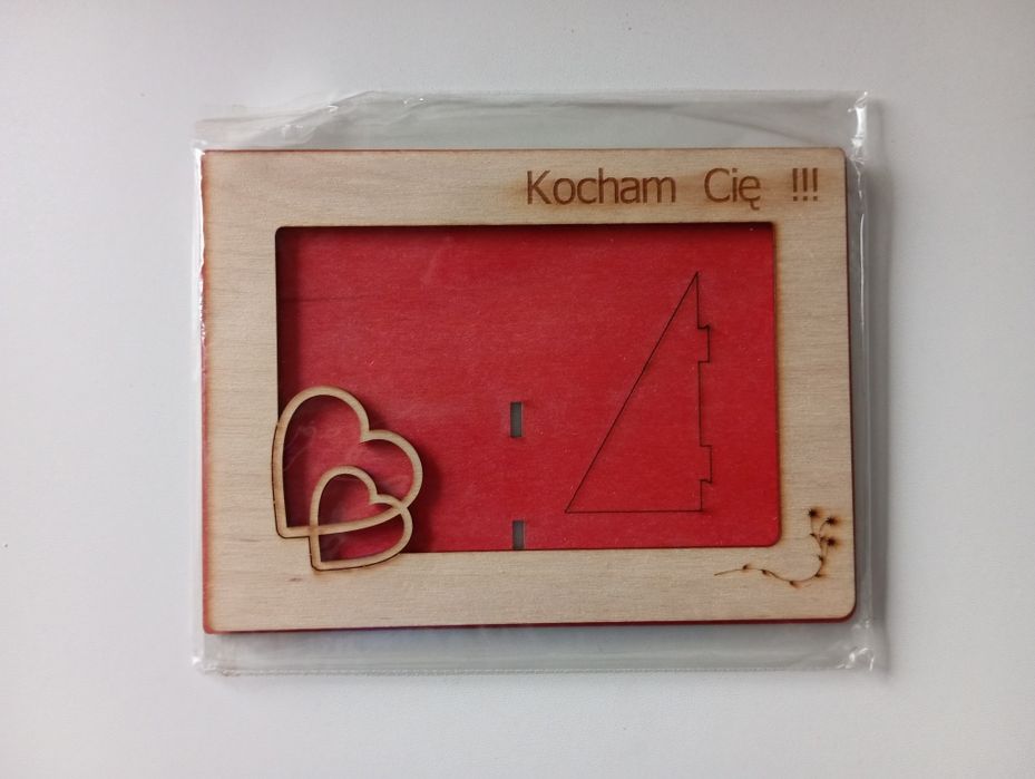 Ramka na zdjęcia drewniana