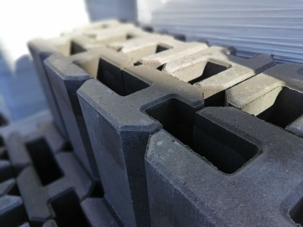 Łącznik podmurówki betonowy H25 ogrodzenie panelowe 3D podmurówka