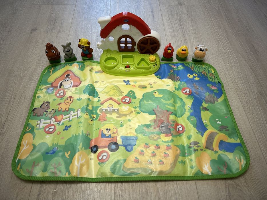 Музичний килимок Chicco з тваринами