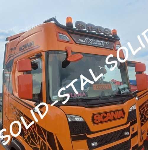 Orurowanie DACHOWE / NIERDZEWNE CZARNE Scania R / S Next Generation