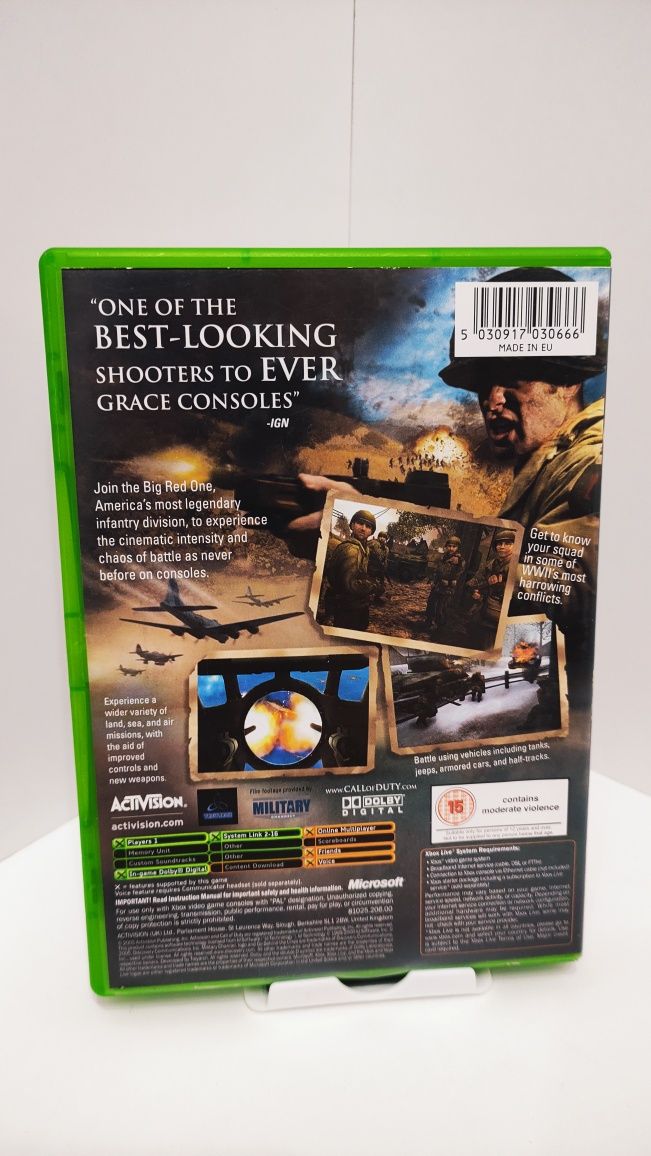 Call of Duty 2 Big Red One Xbox Classic