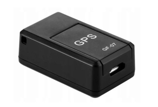Mini lokalizator GPS GF-07 czarny do śledzenia obiektów