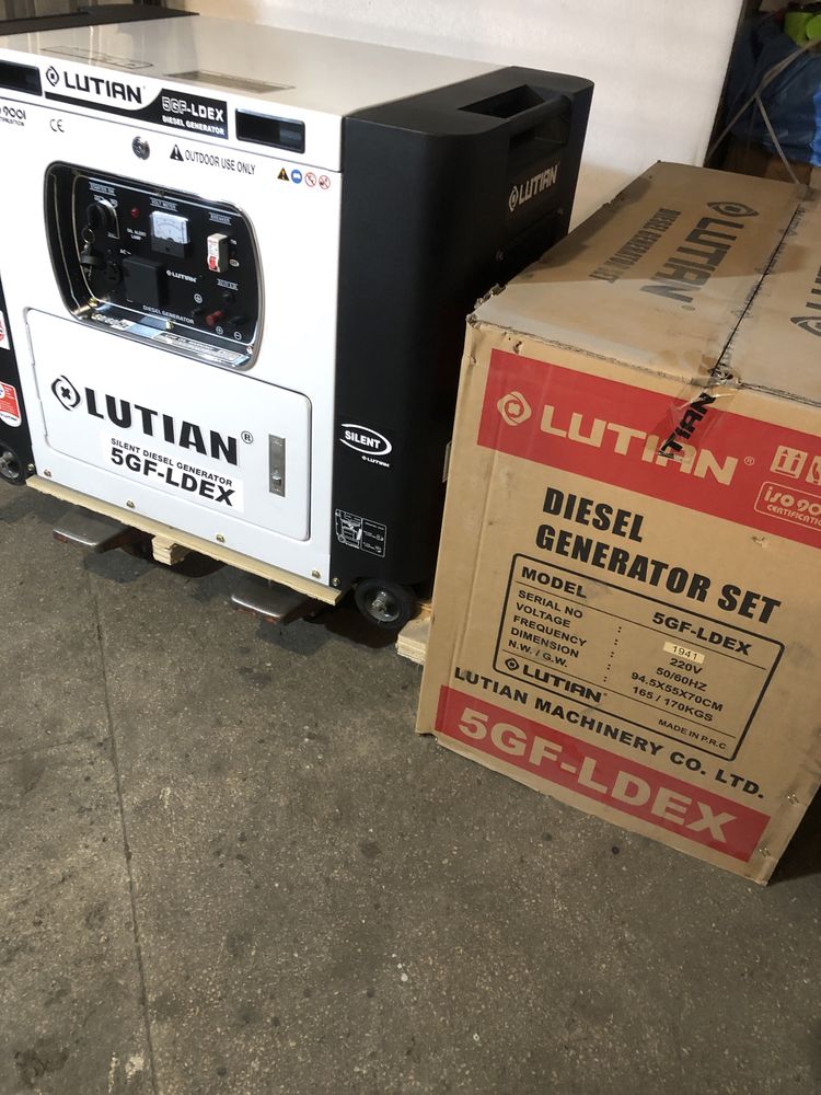 Дизельний генератор Lutian LDEX 5кВт