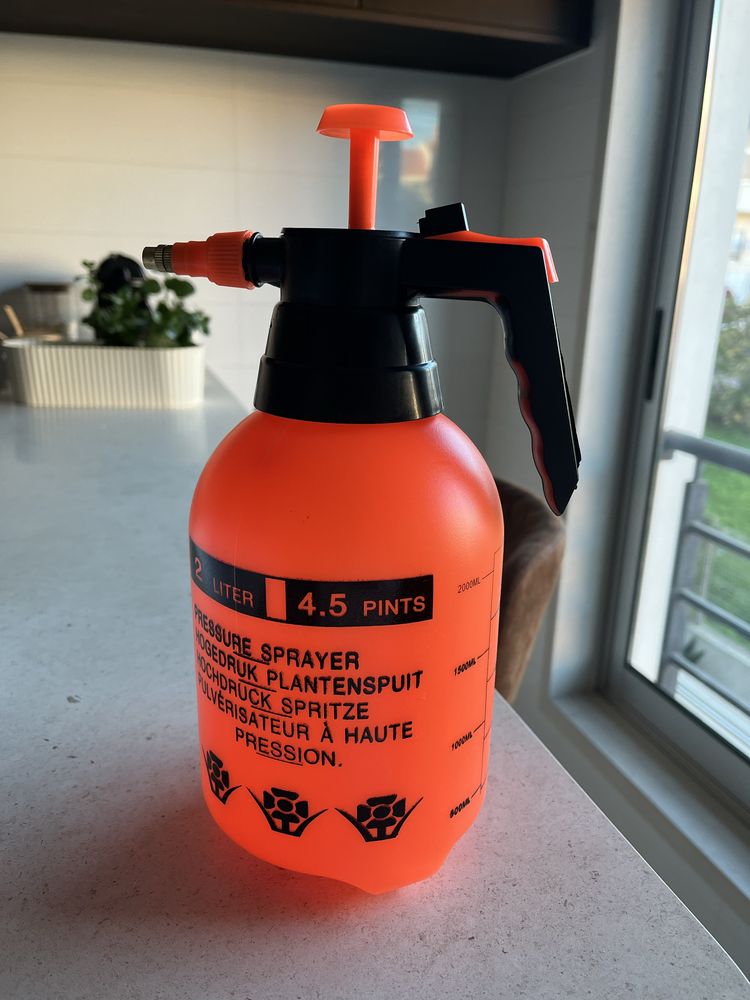 Pulverizador de pressão com bomba manual! NOVO