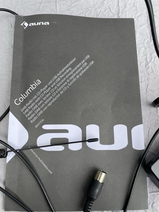 Радио DAB+/FM/CD плеер Auna Columbia (Германия)