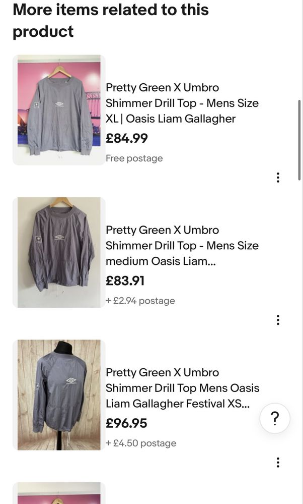 Оригінальна вітровка Pretty Green X Umbro