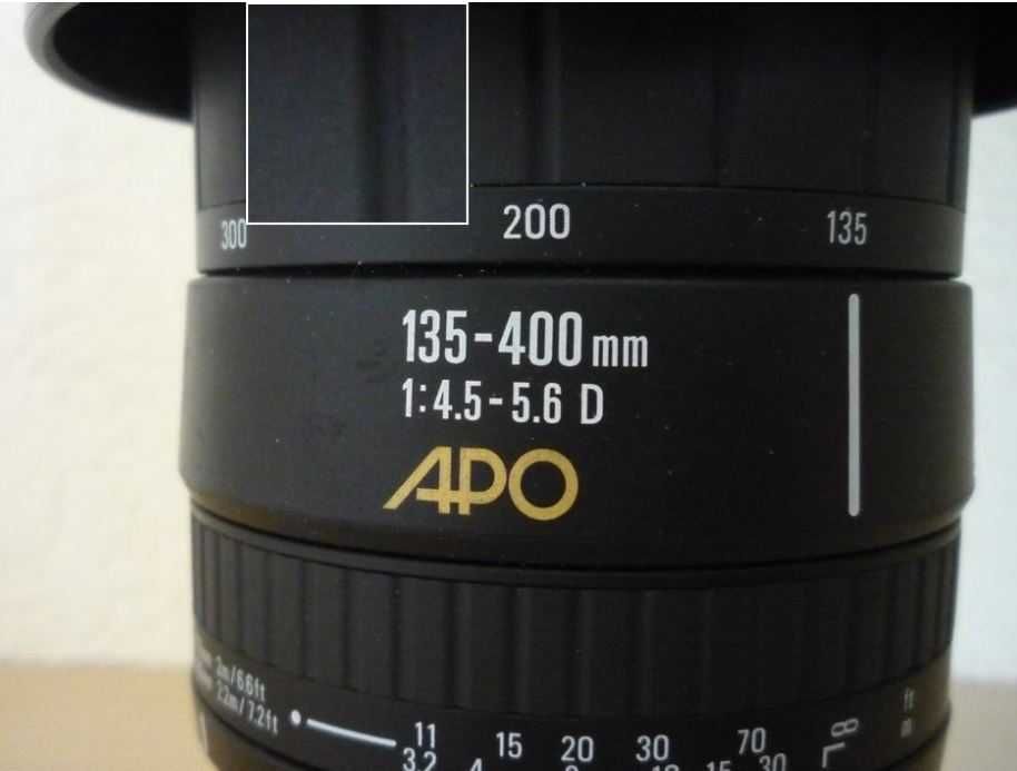 LENTE SIGMA (p/Nikon AF) 135-400