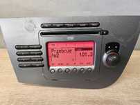 Radio samochodowe Oryginalne Seat Leon MK2 + kod CD, W pełni sprawne
