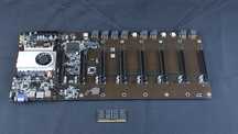 Motherboard BTC 37 + 8 GB ram