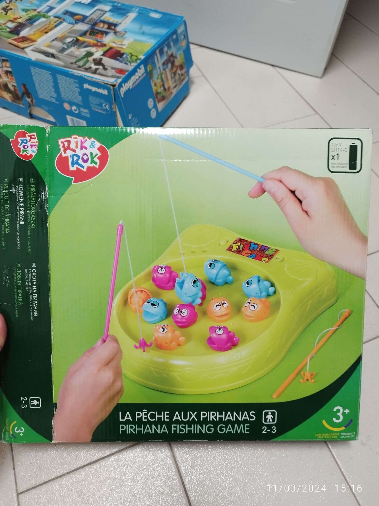 Brinquedo de pesca Crianças