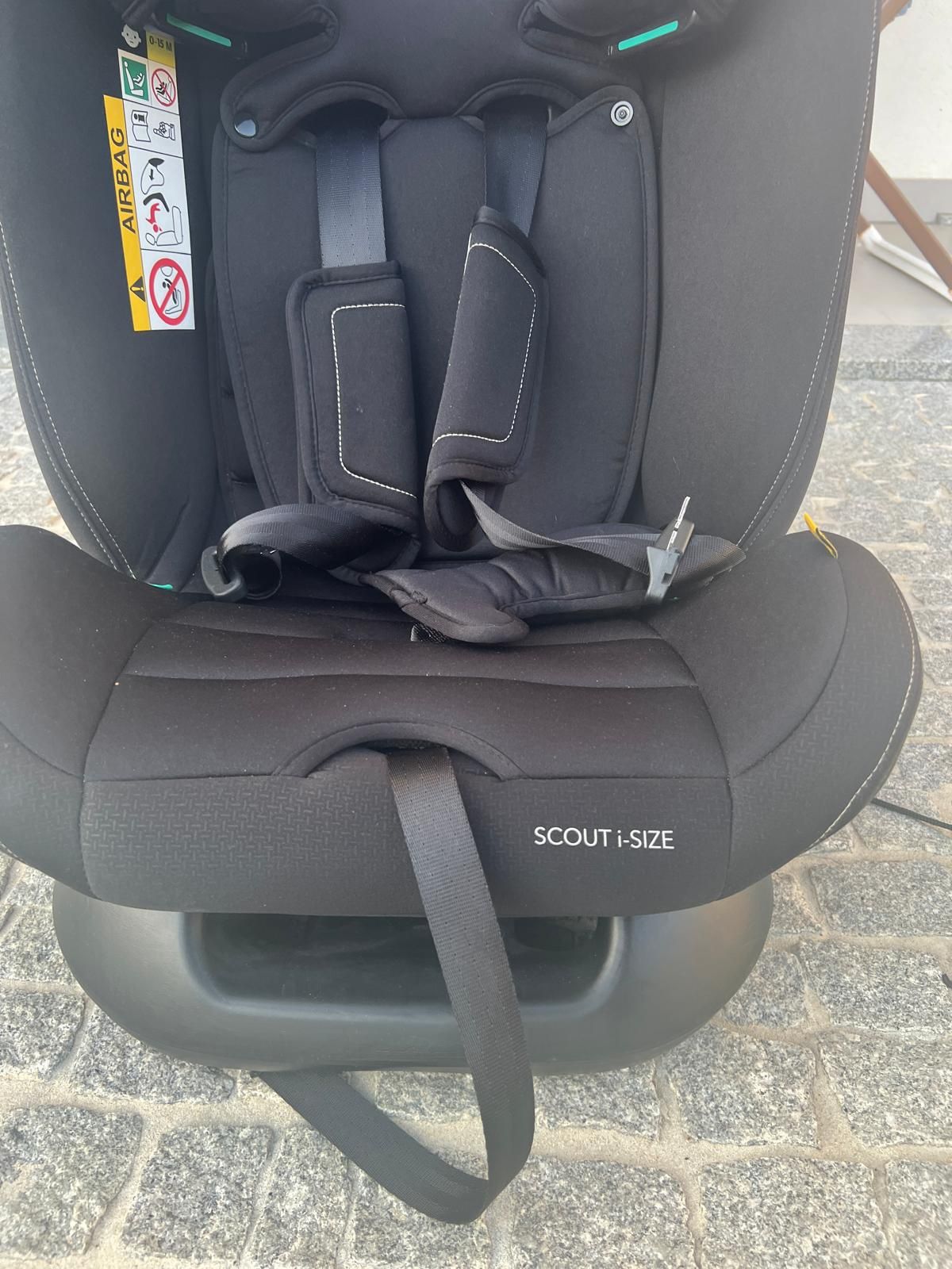 Conjunto cadeira auto + carrinho de passeio maxicosi