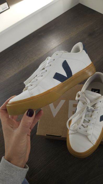 Кеди Veja Campo 37 натуральна шкіра