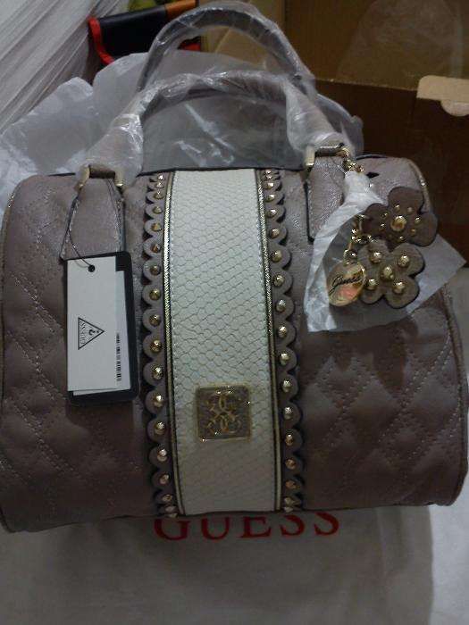 Mala GUESS Miss Social Box Satchel Bag - NOVA! ORIGINAL! A ESTREAR!