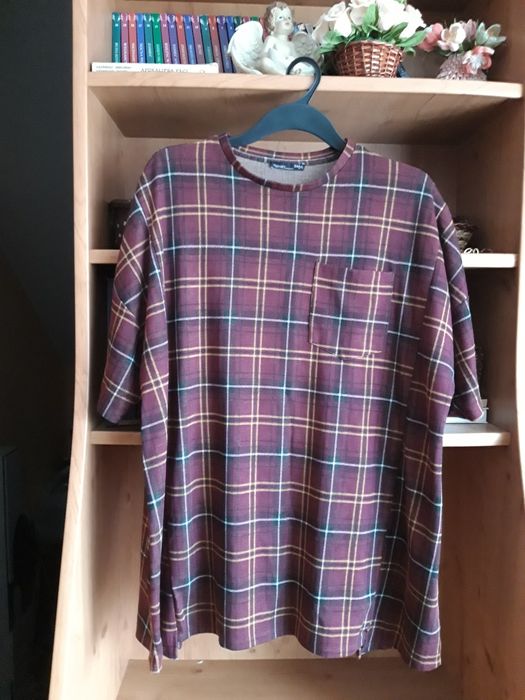 Bluzka,  tunika w modną krate plus size rozmiar 52/54/56/58  8XL Z