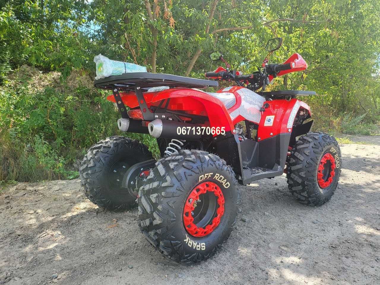 Квадроцикл Spark SP 125-8 Доставка БЕЗКОШТОВНА по Україні Спарк Кредит