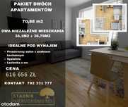 Pakiet apartamentów- inwestycja dla szukających dochodu pasywnego!