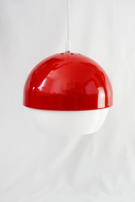 Lampa wisząca ZAOS ZR-8 żyrandol PRL Vintage po renowacji Rzadki model