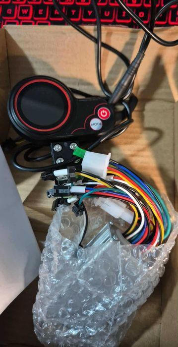 Sterownik do hulajnogi elektrycznej sterownik z wyświetlaczem komplet