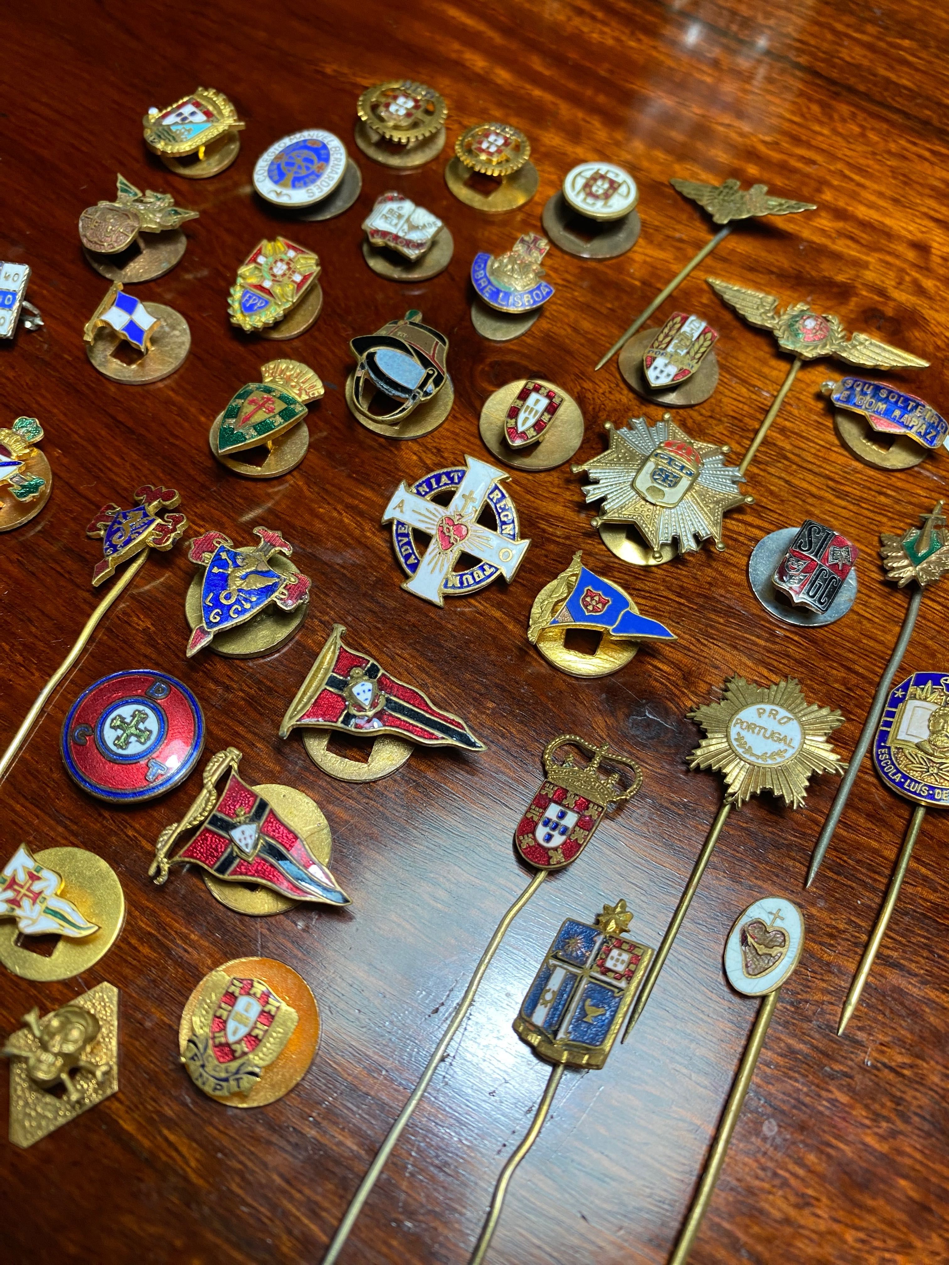 Pin Mocidade Portuguesa Legião Militares ACP Centenários etc…