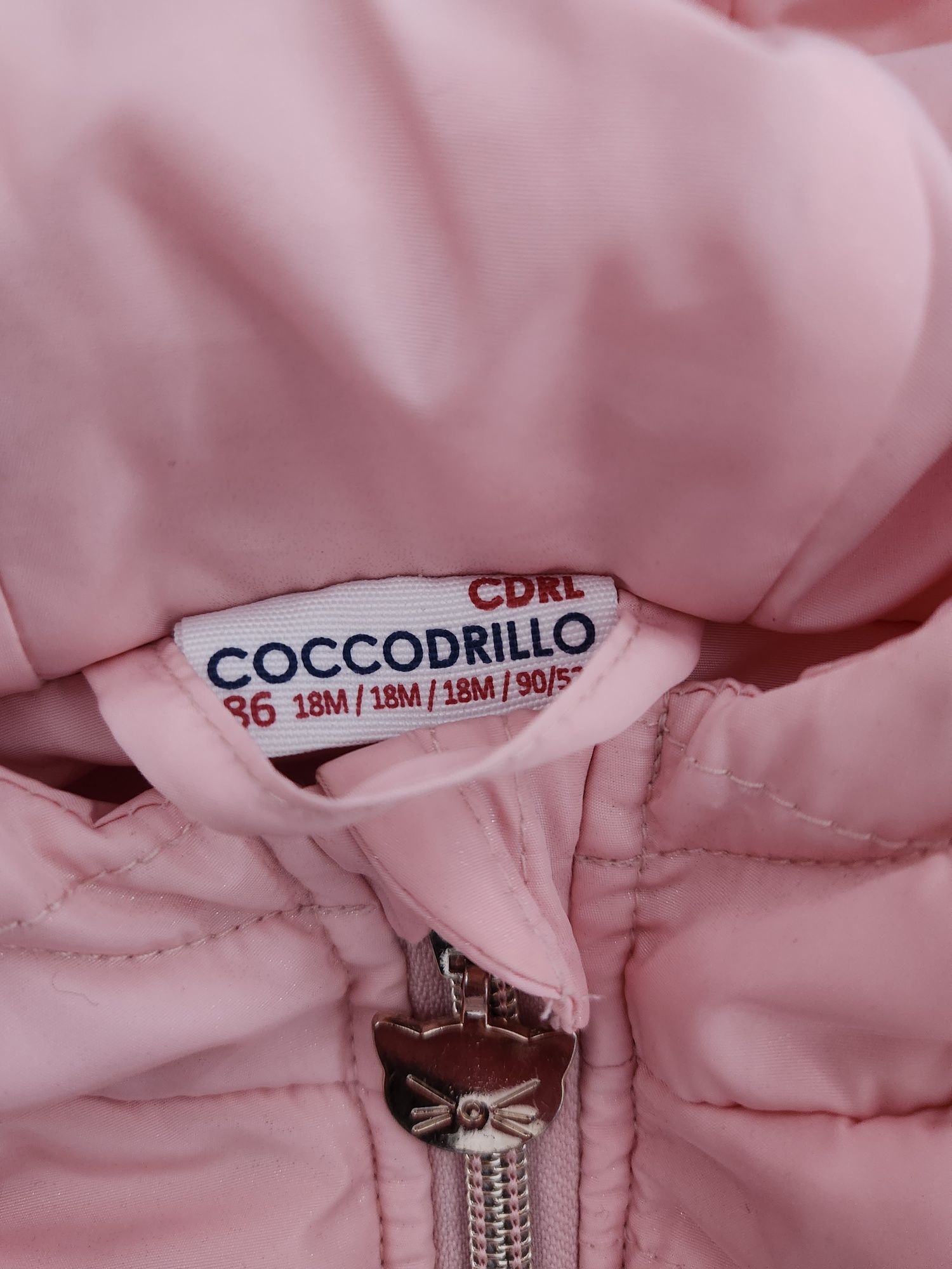 Śliczna, ocieplana kamizelka Coccodrillo. Jak nowa. R.86