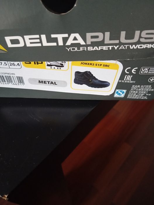 Botas de segurança novas tam. 40