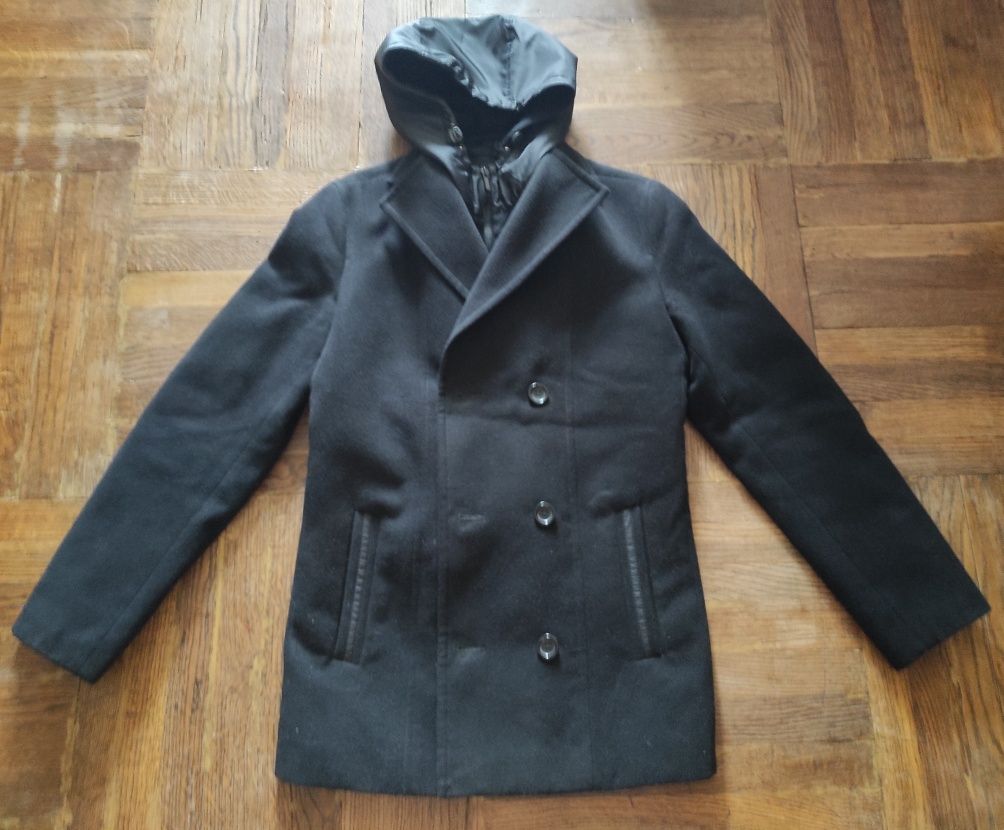 Теплое мужское пальто 44-46