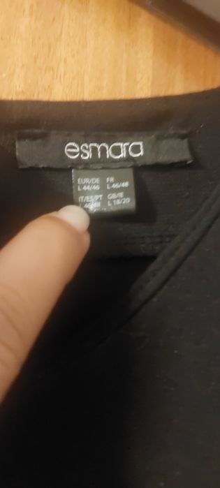 Vestido preto L esmara