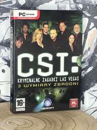 CSI Kryminalne Zagadki Las Vegas 3 wymiary zbrodni PC PL stan idealny