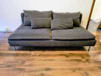 Sofa Ikea Soderhamn 3 osobowa szara