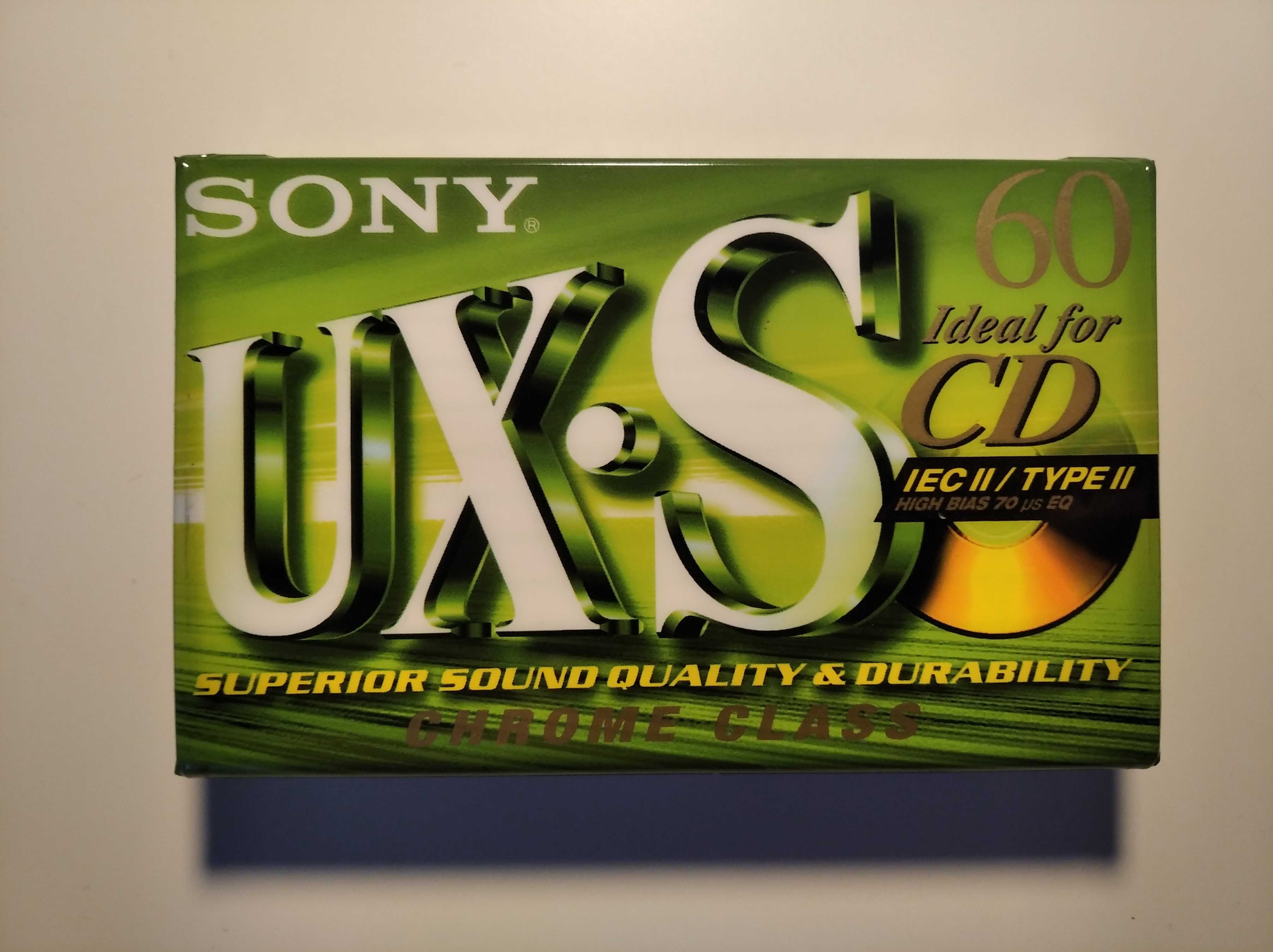 Cassete Sony UX-S 60 selada