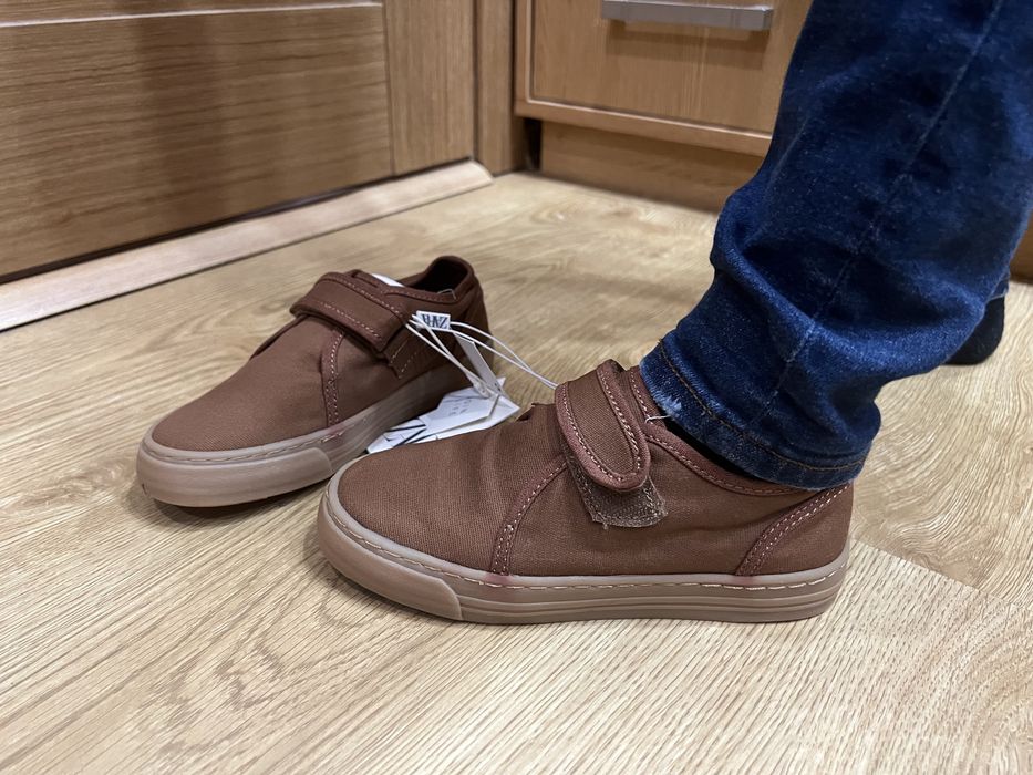 Новые кеды макасины Zara 30р.