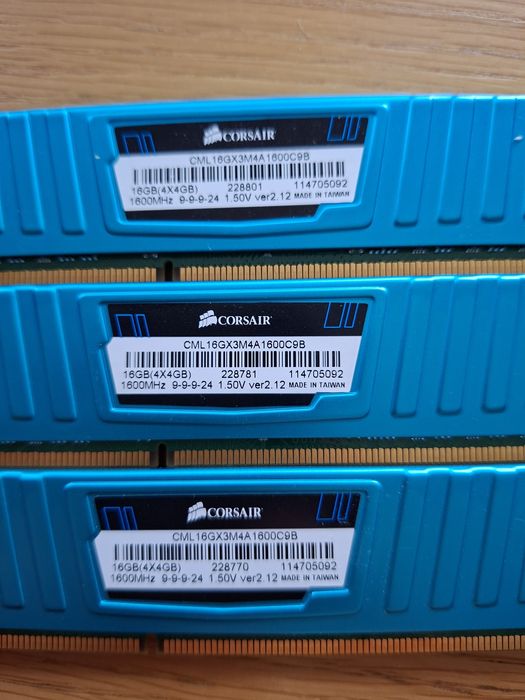 Pamięć RAM Corsair Vengeance LP C9 1600 MHz