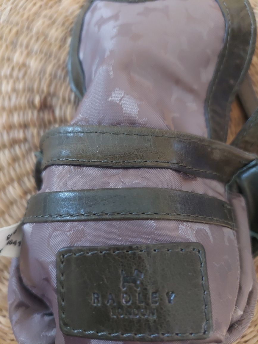 Radley nowa, stylowa torebka mini skóra natur