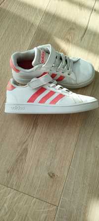 Buty adidas 28 bo biało różowe