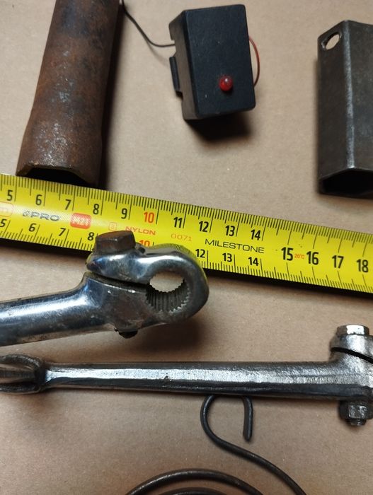 Zestaw starych części wsk