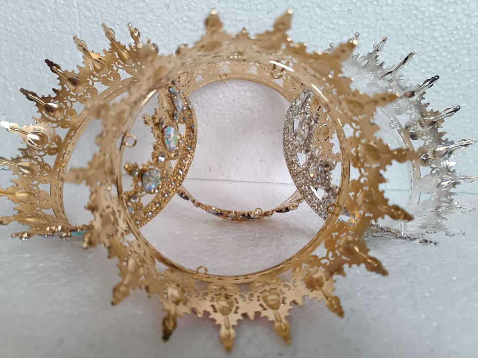 Корона для торту велика прикраса декор діадема