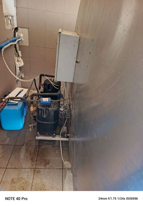 Zbiornik schladzlnik do mleka 9000 l