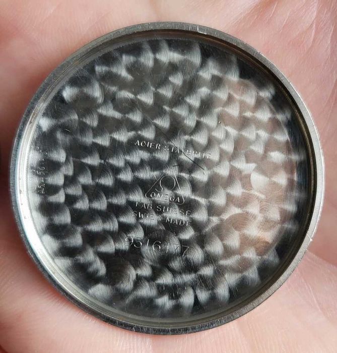 Zegarek Omega Art Deco kieszonka vintage stalowa 38.5L T1 - 1937r