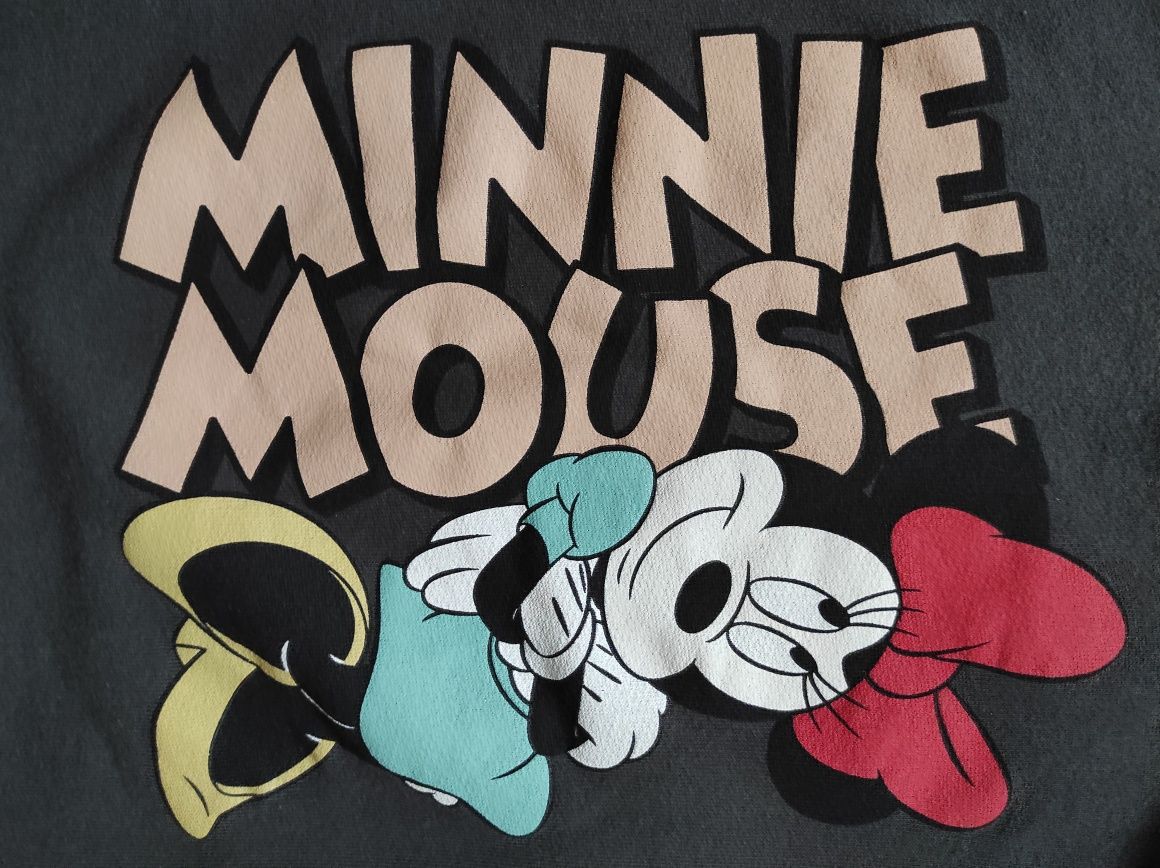 Sukienka oversize bluza Zara 86 poszukiwana hit myszka Minnie Disney