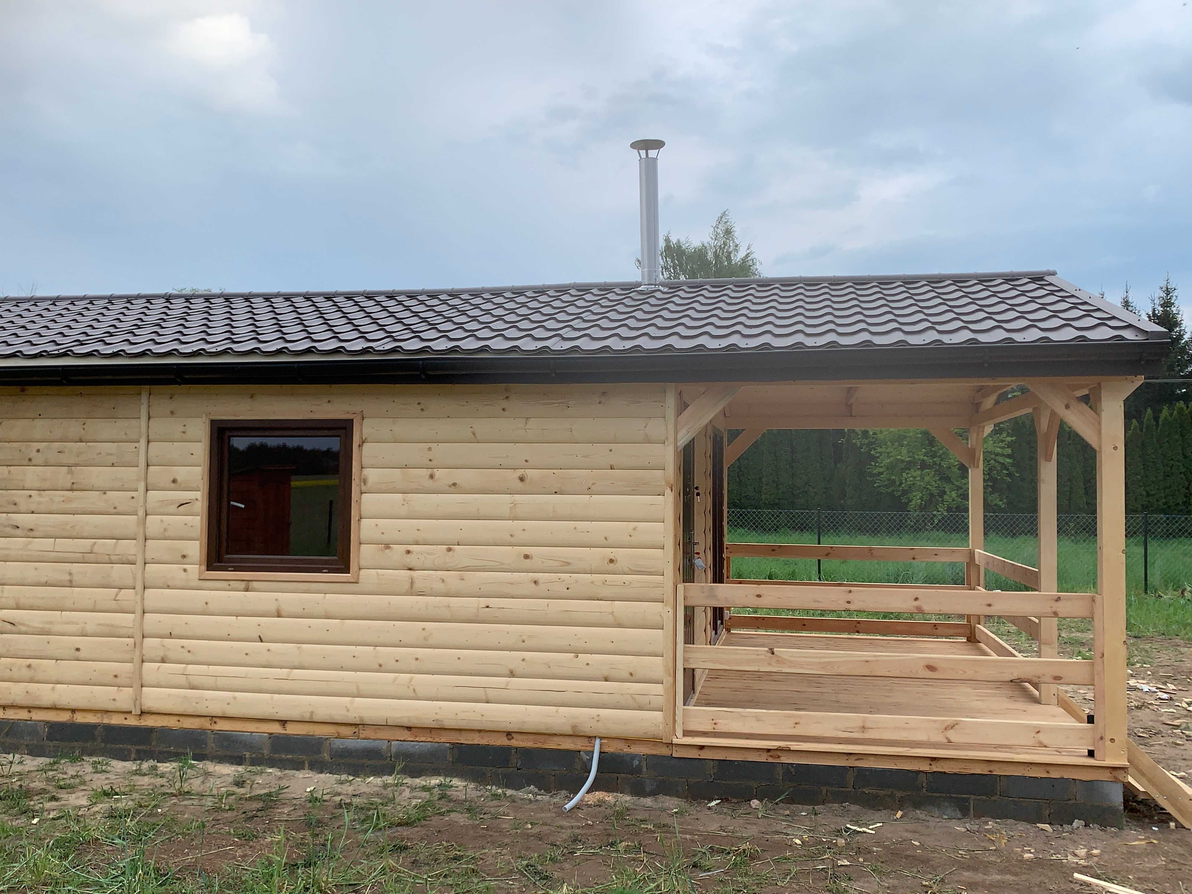 Domek Letniskowy 35m2 ocieplony