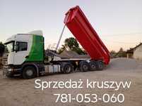 Kruszywa , piasek, ziemia, wapno nawozowr