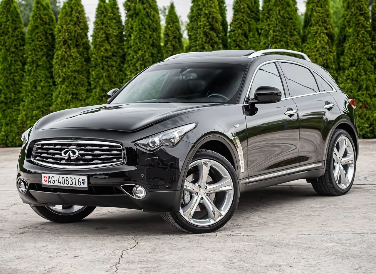 Infiniti FX S 3.7B 320Km AWD Navi Ledy Wentylowane Fotele Szyberdach