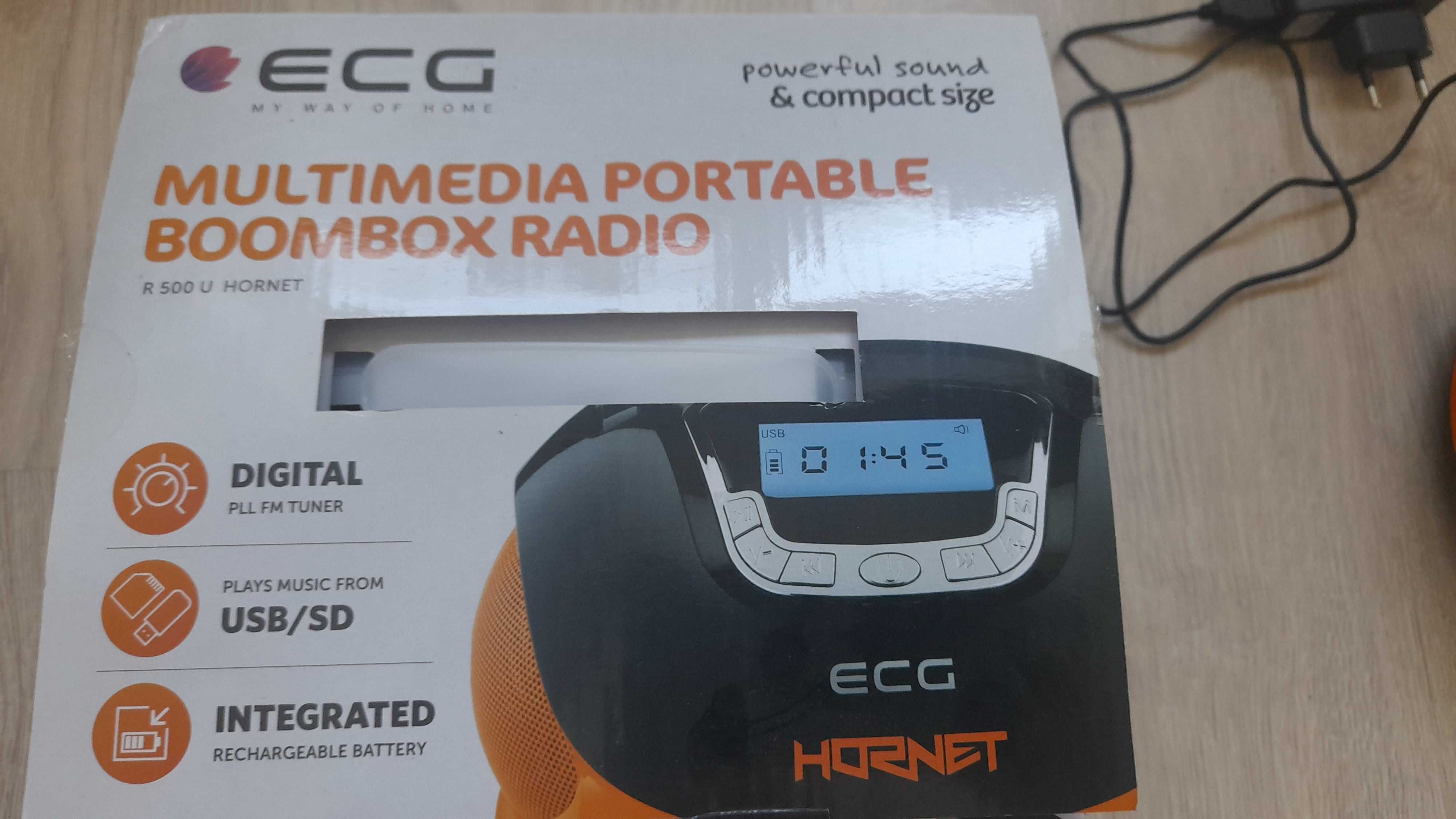 Boombox usb/sd nowy