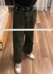 Skórzany pasek w stylu punk opium belt y2k skate