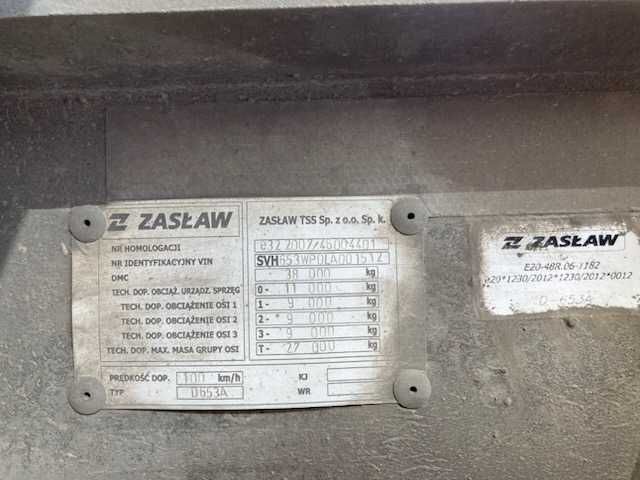 ZASŁAW naczepa wywrotka